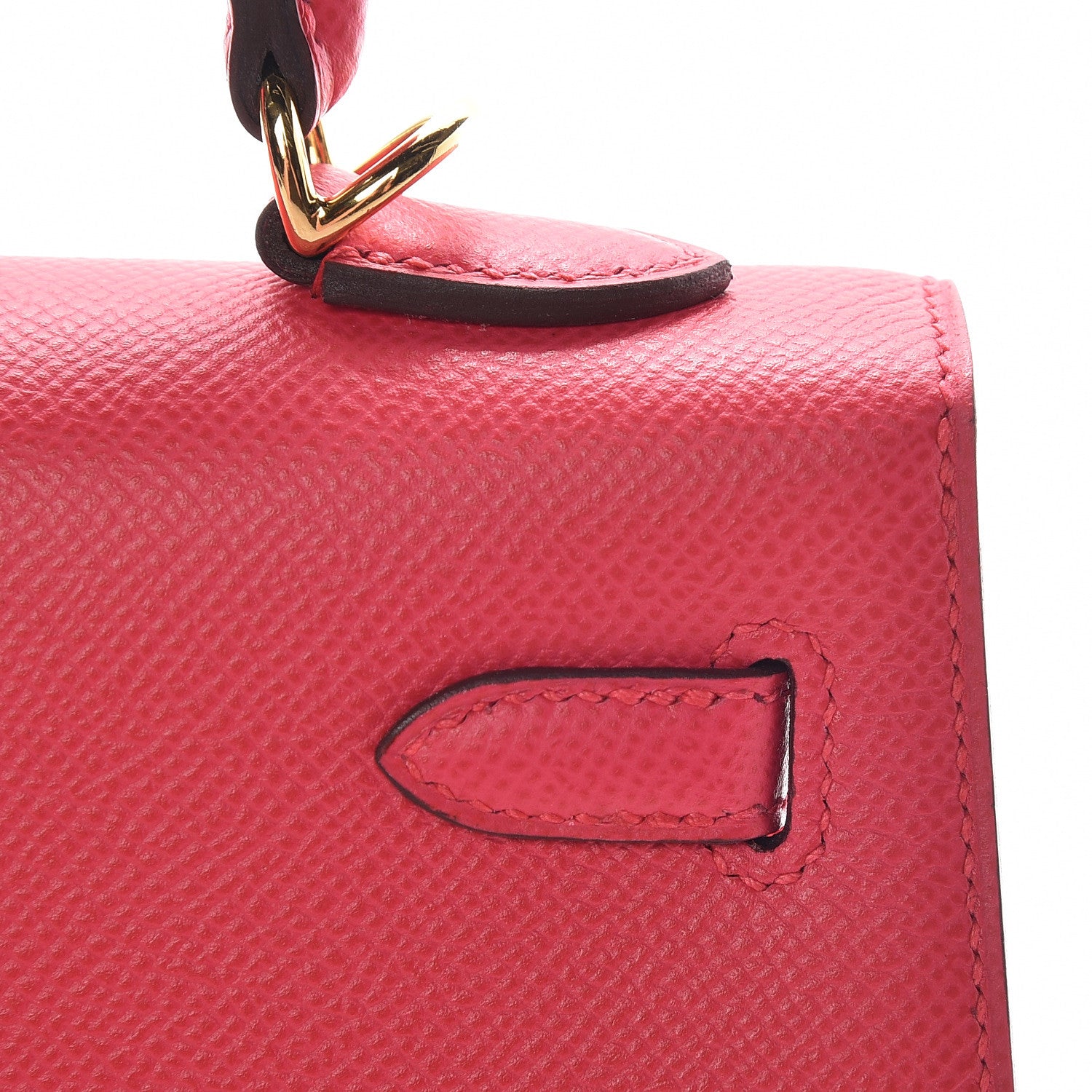 Hermes Epsom Kelly Sellier 25 Rose Extreme 11 of 37
