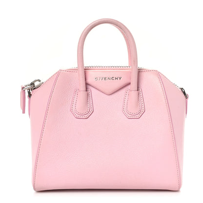 Givenchy Sugar Goatskin Mini Antigona Bright Pink 1 of 11