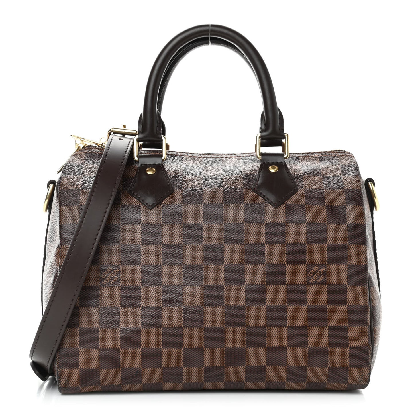 Damier Ebene Speedy Bandouliere 25