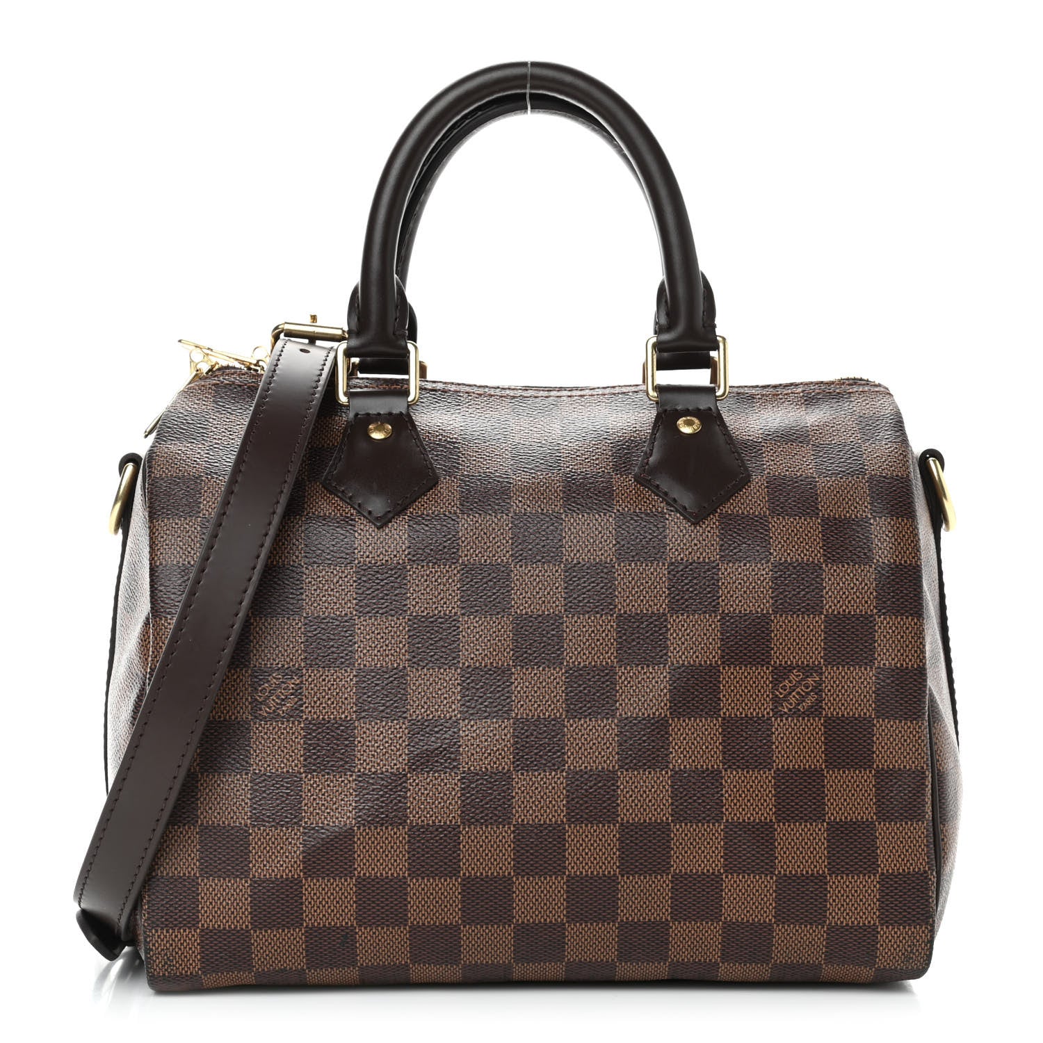 Louis Vuitton Damier Ebene Speedy Bandouliere 25 1 of 10