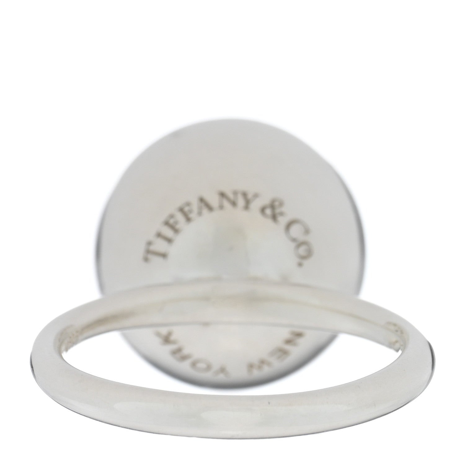 Tiffany Sterling Silver 15.75mm Hardwear Ball Ring 57 8 3 of 4