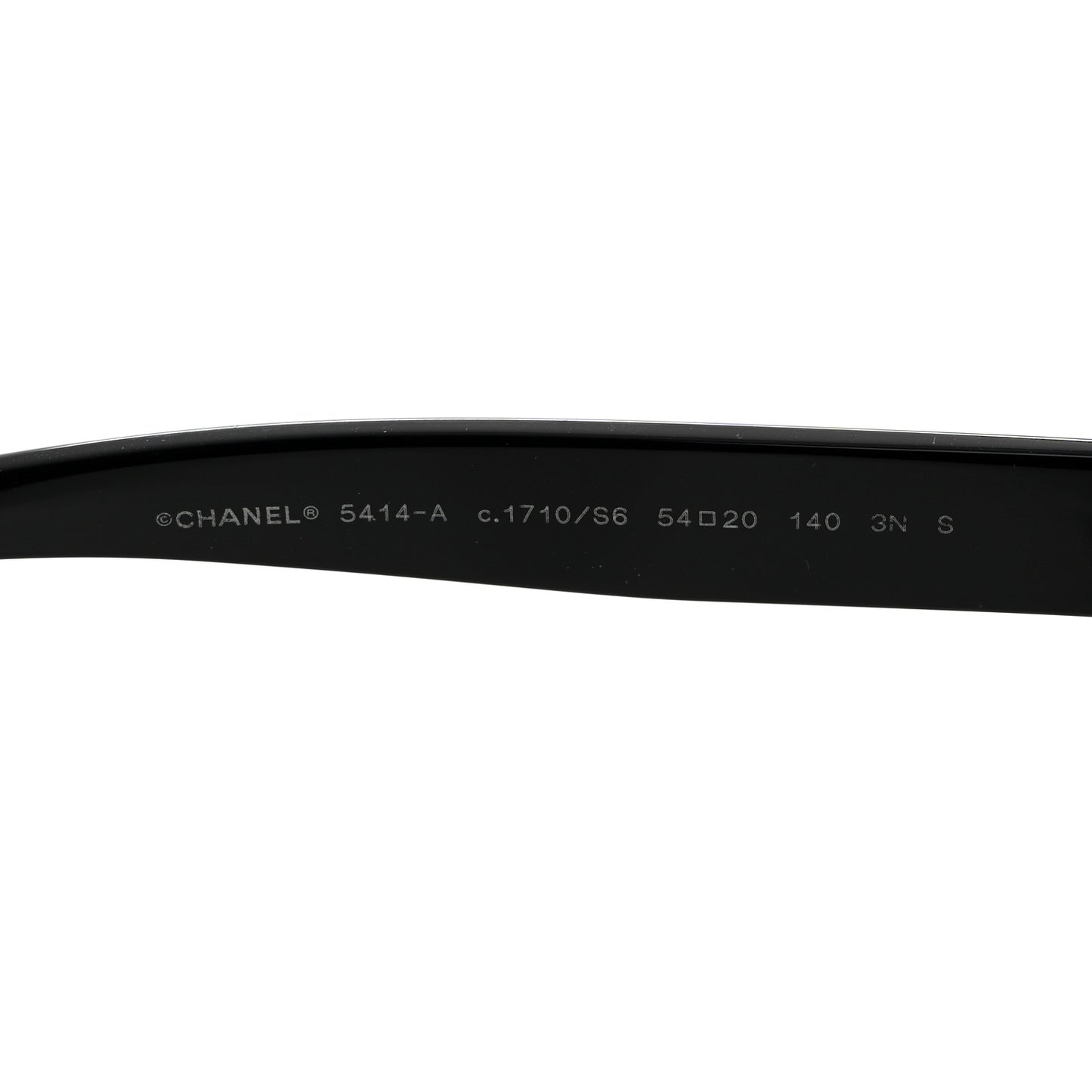 Acetate CC Butterfly Sunglasses 5414-A Black Green