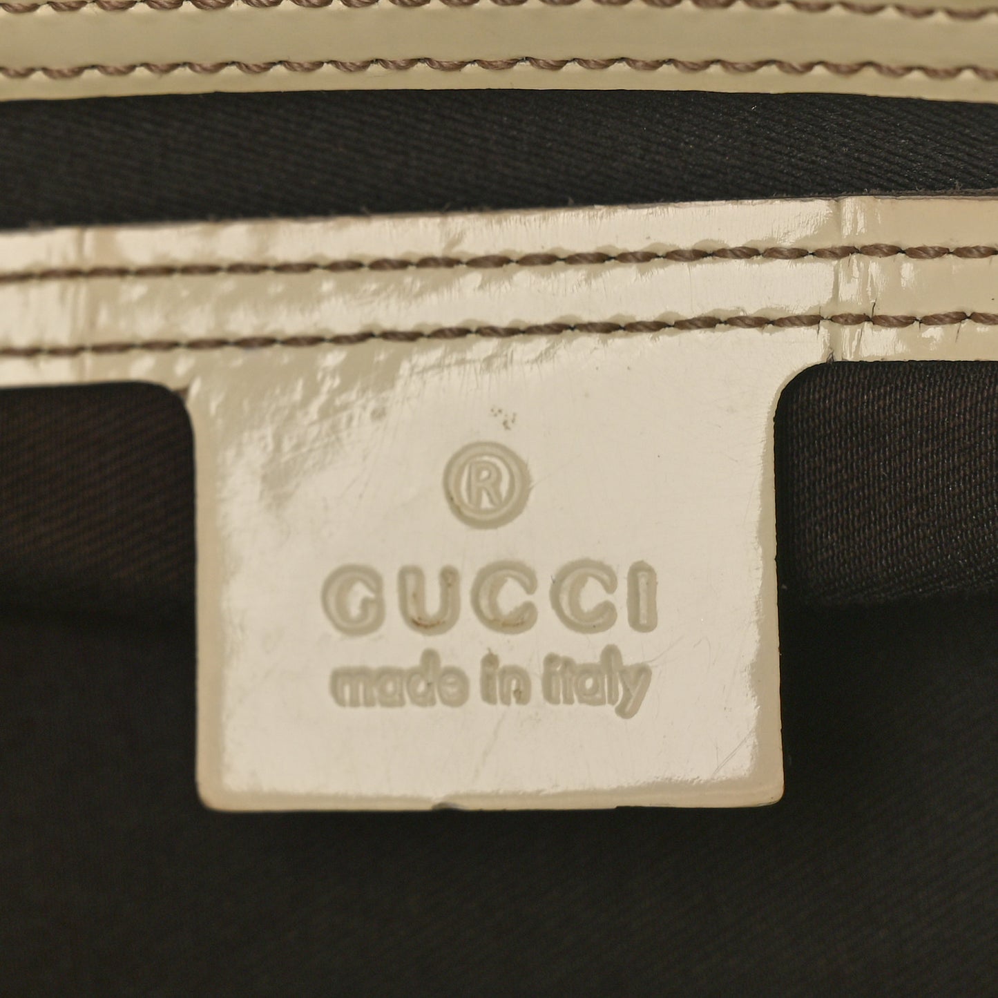 GG Plus Monogram Medium Joy Boston Off White