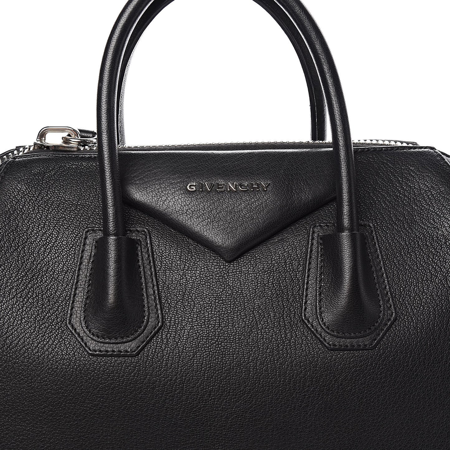 Sugar Goatskin Medium Antigona Black