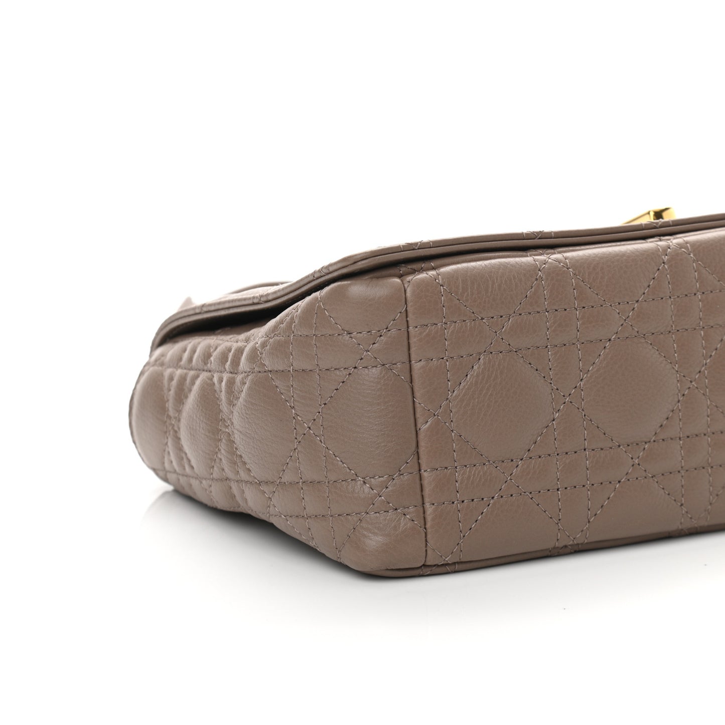 Lambskin Cannage Medium Caro Bag Warm Taupe