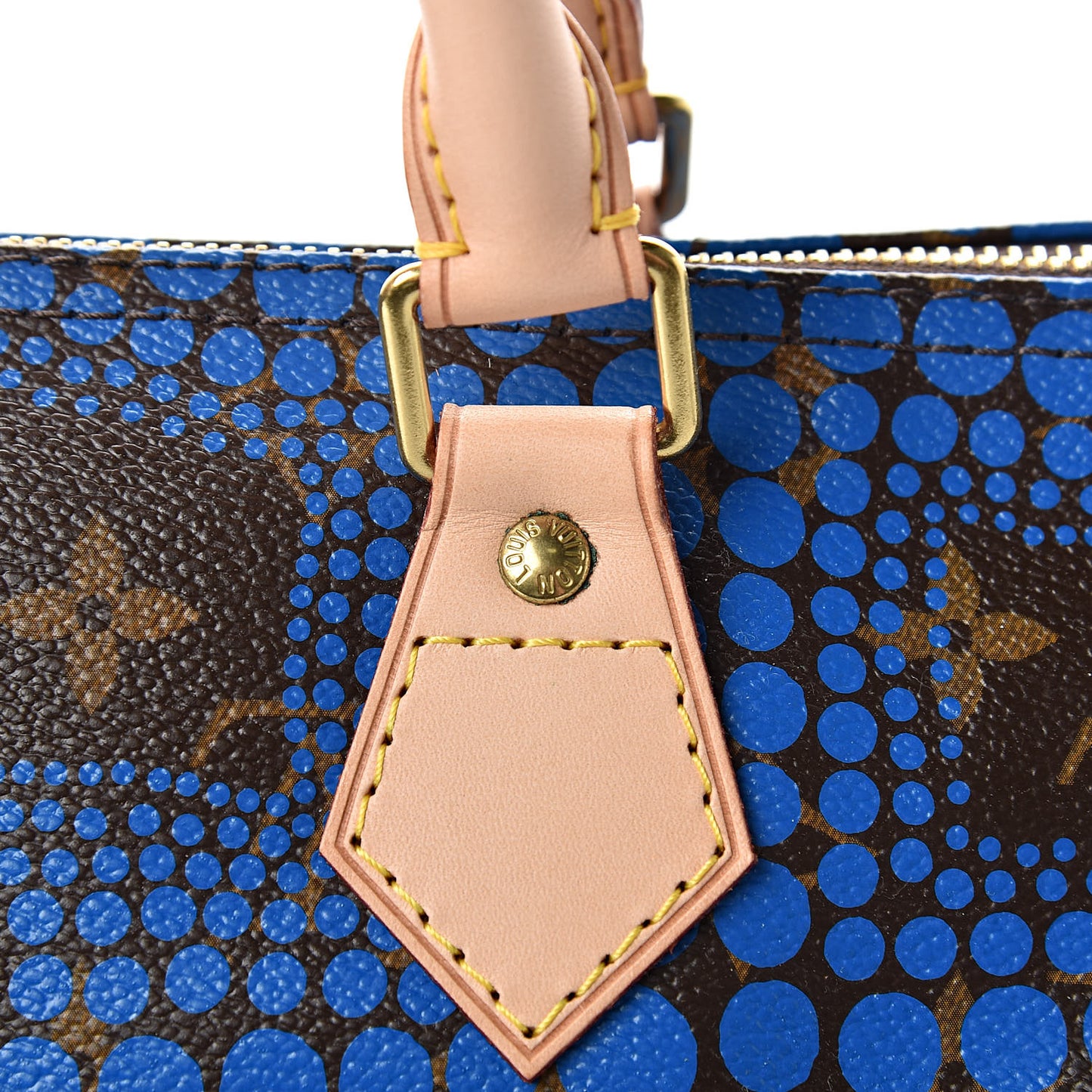 Monogram Kusama Town Speedy 30 Blue