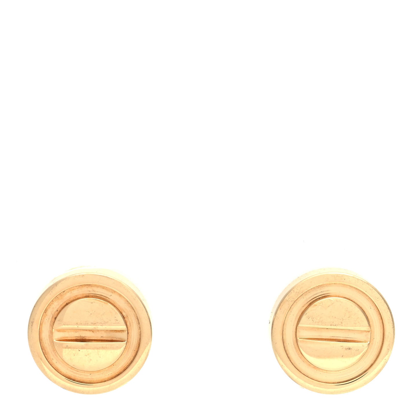 18K Yellow Gold LOVE Earrings