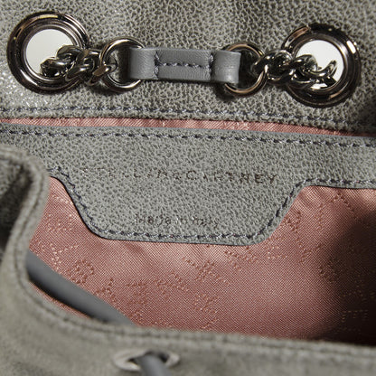 Stella McCartney Shaggy Deer Mini Rucksack Backpack Grey 6 of 9