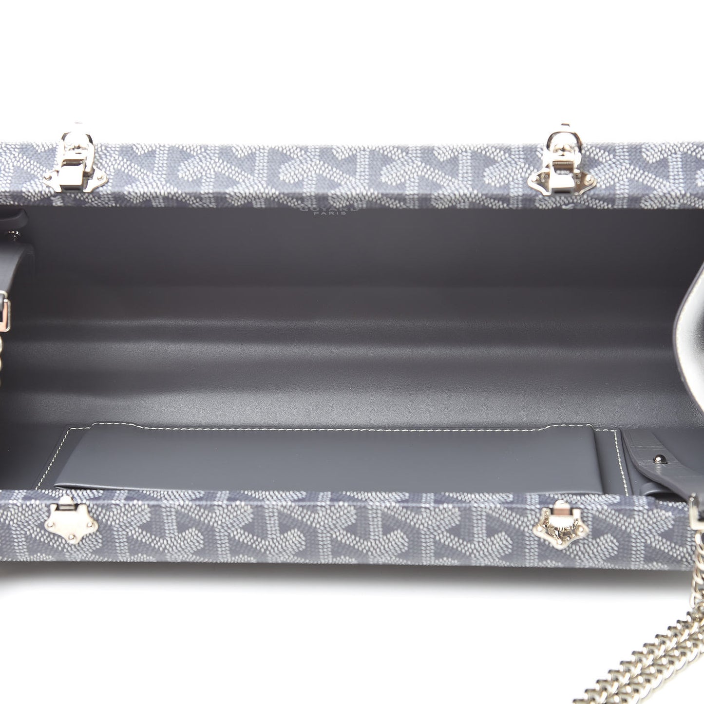 Goyardine Saint Honore Clutch Grey