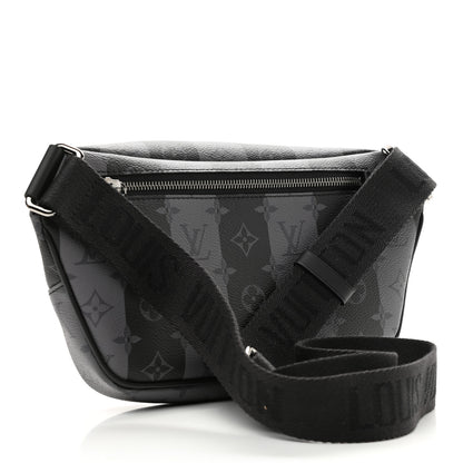 Louis Vuitton X NIGO Monogram Eclipse Stripes LV Heart Modular Sling Bag 3 of 11