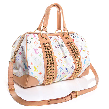 Louis Vuitton Monogram Multicolor Courtney GM White 3 of 7