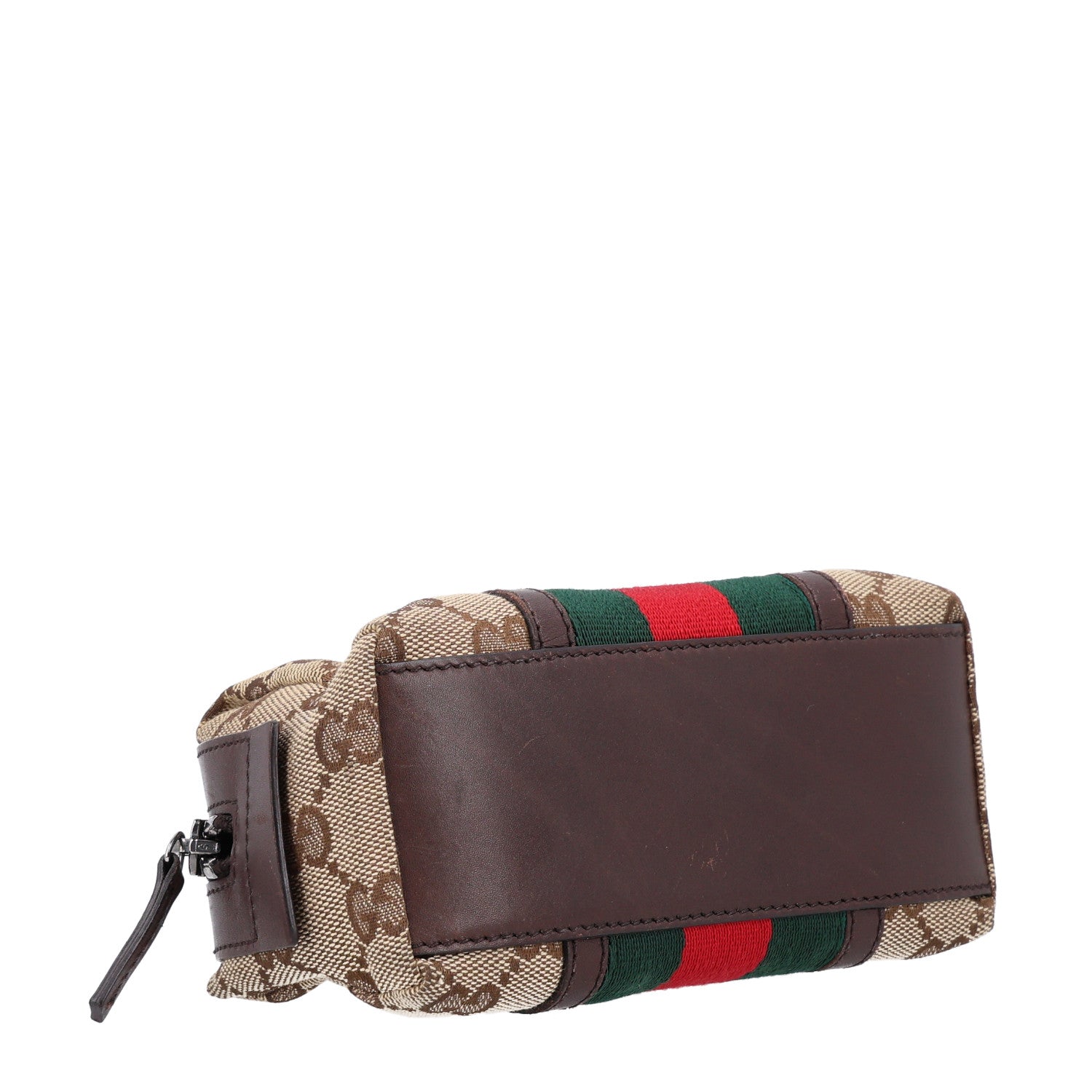 Gucci Monogram Web Small Cosmetic Case Dark Brown 4 of 10