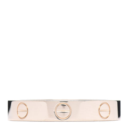 Cartier 18K Pink Gold 3.5mm LOVE Wedding Band Ring 56 7.5 1 of 4