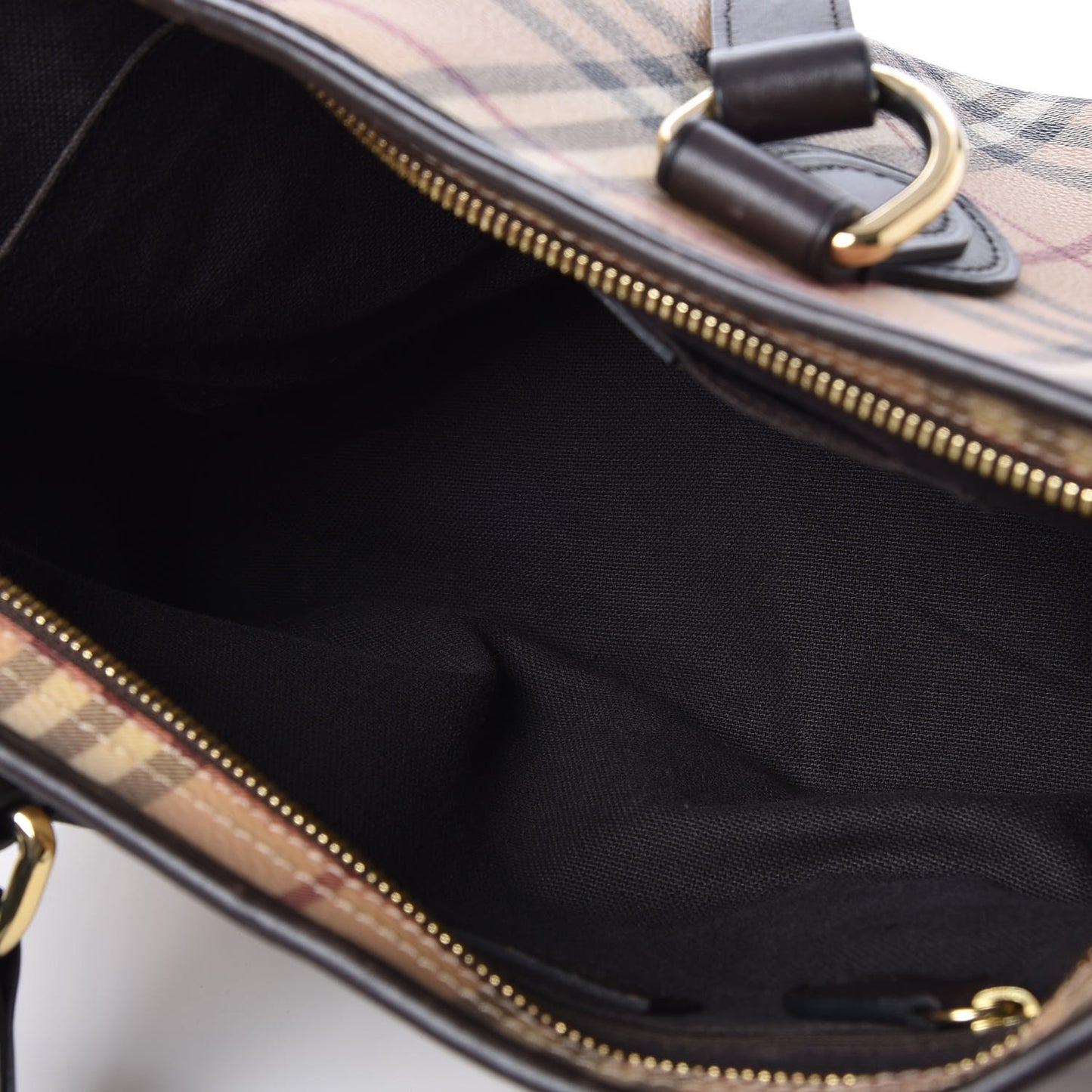Haymarket Check Medium Regent Tote Chocolate