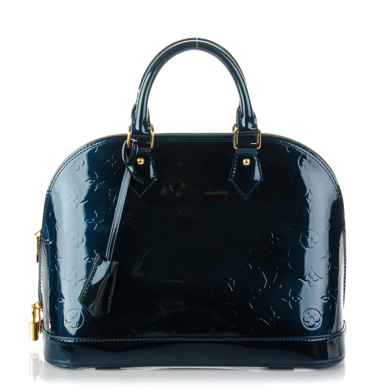 Louis Vuitton Vernis Alma PM Blue Nuit 1 of 7