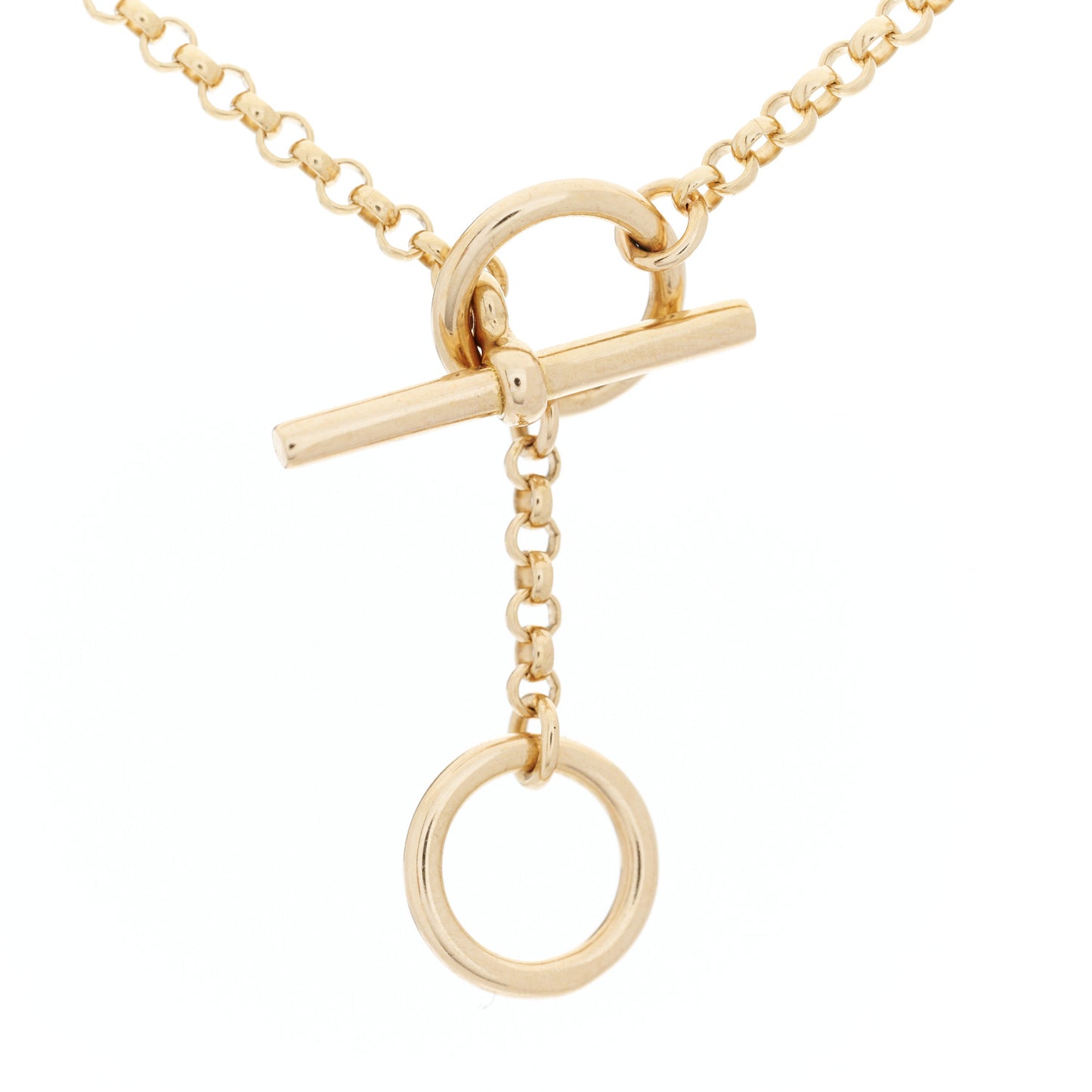 18K Rose Gold Diamond Gambade Pendant Necklace