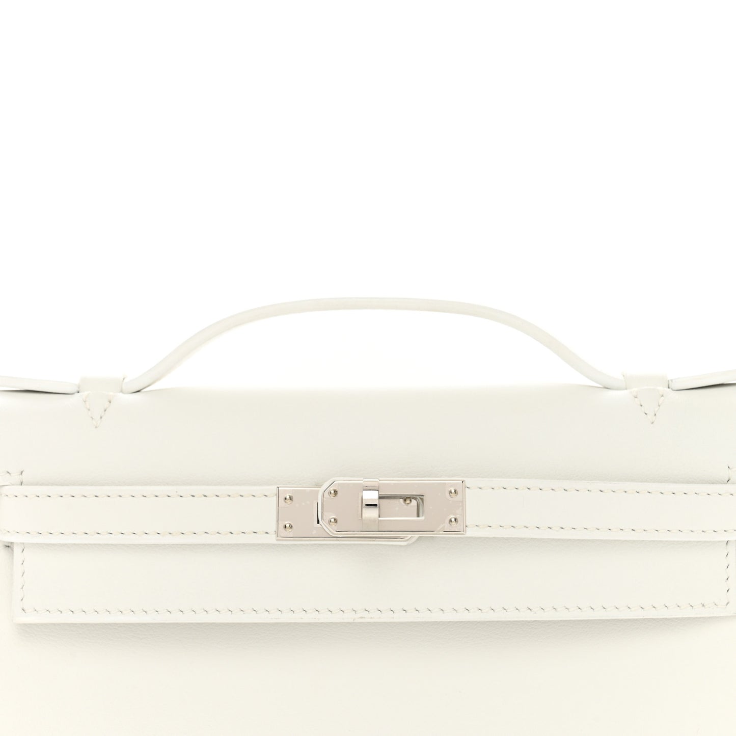Swift Kelly Pochette Clutch White