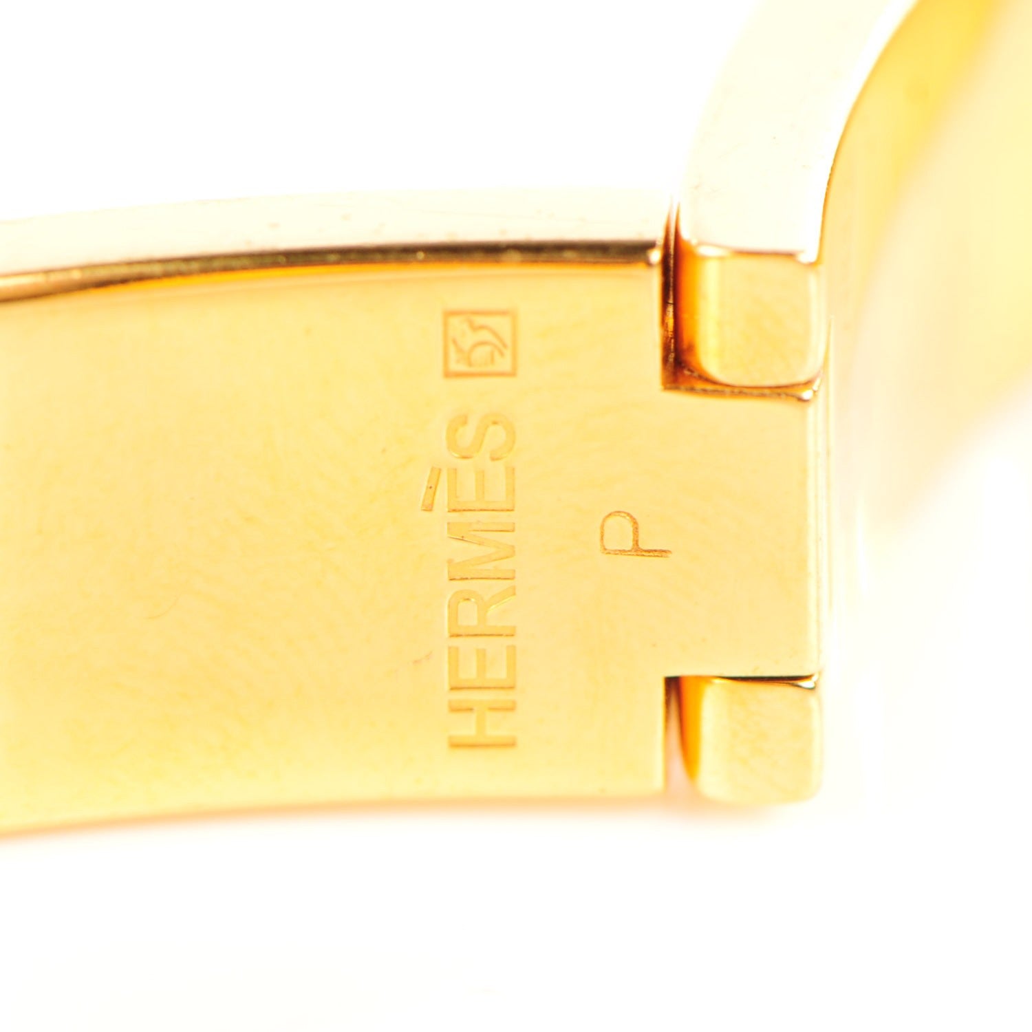 Hermes Enamel Narrow Clic Clac H Bracelet PM Orange 6 of 6