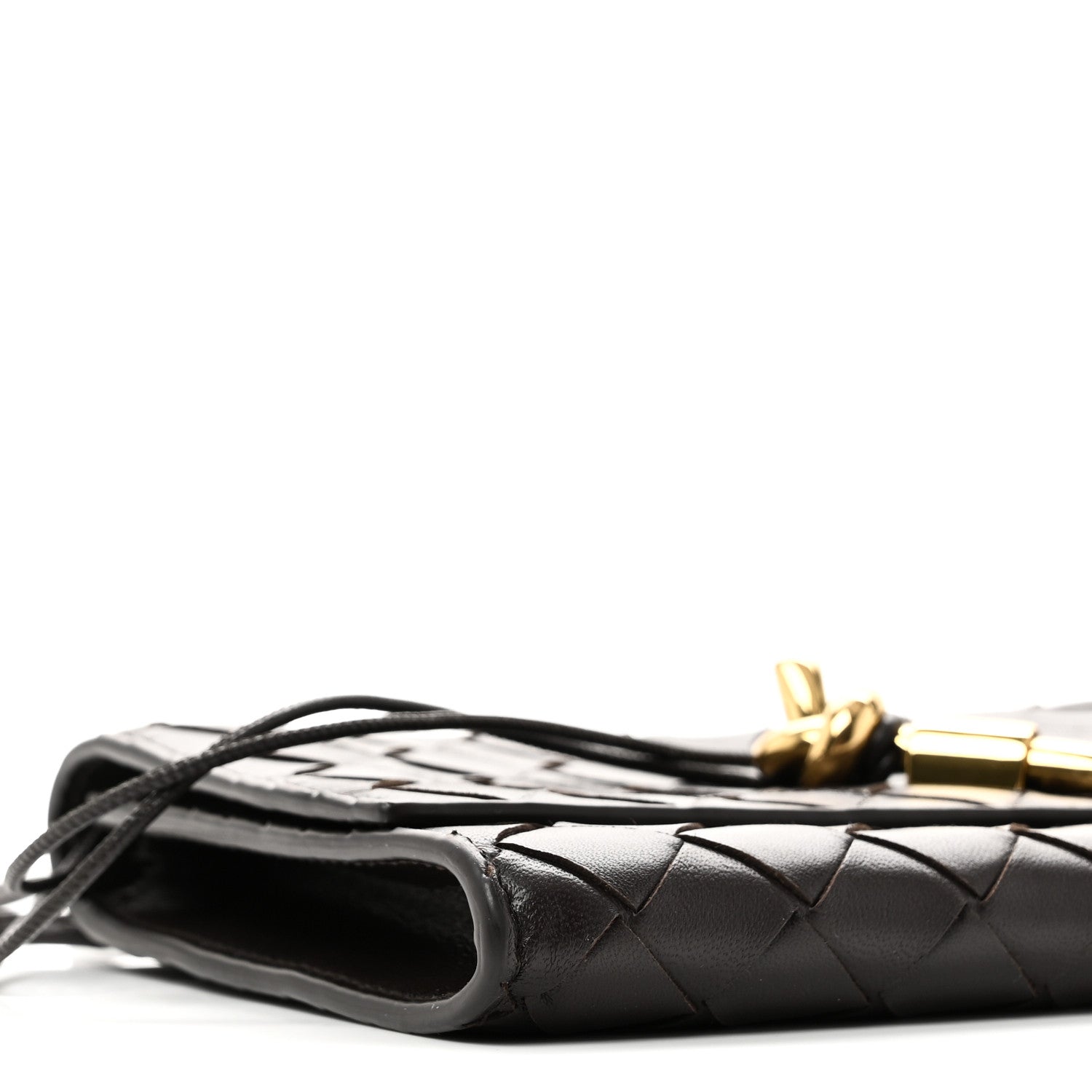 Bottega Veneta Nappa Intrecciato Andiamo Pouch On Strap Fondant 8 of 9