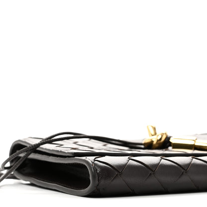 Bottega Veneta Nappa Intrecciato Andiamo Pouch On Strap Fondant 8 of 9