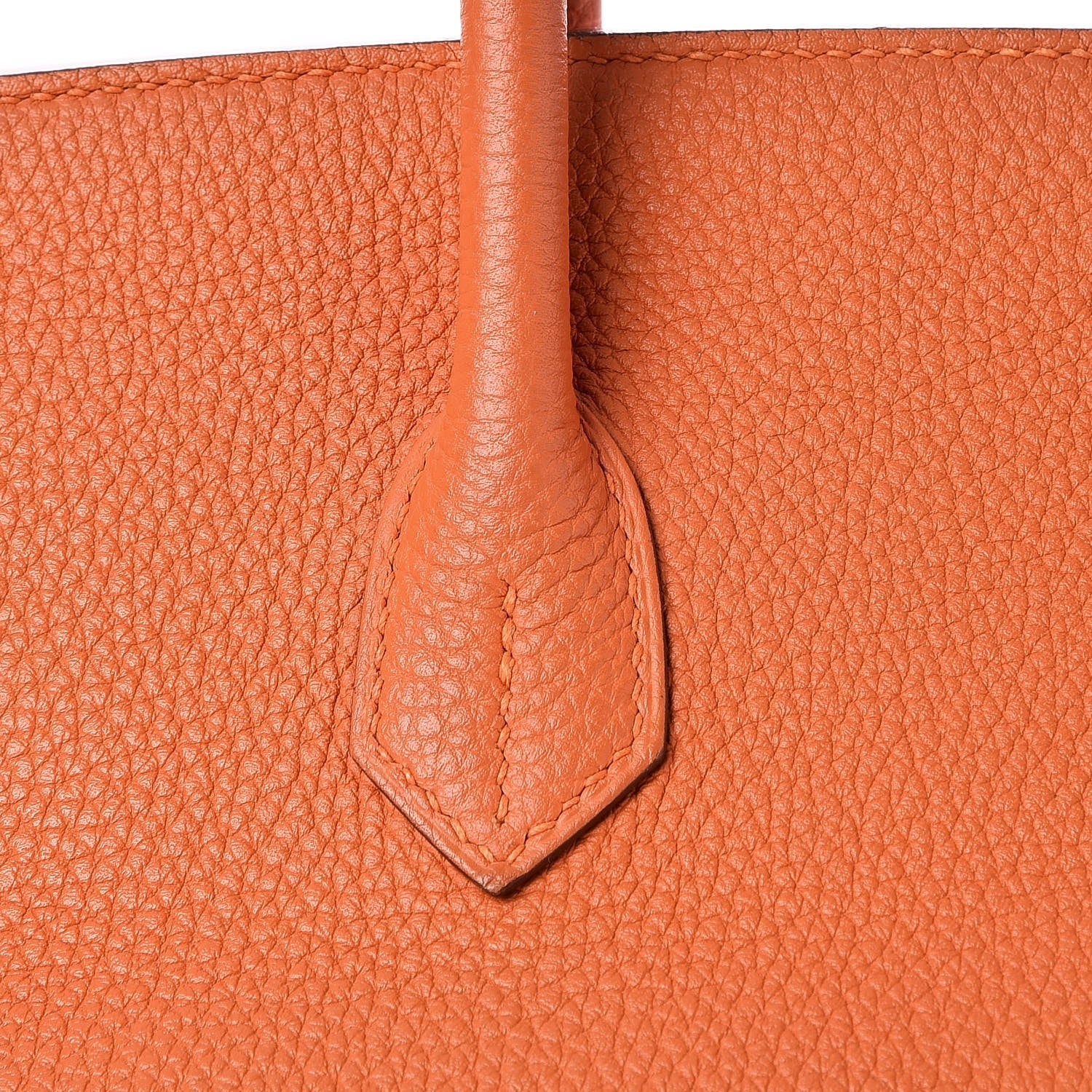 Hermes Togo Birkin 35 Orange 19 of 36