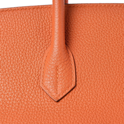 Hermes Togo Birkin 35 Orange 19 of 36