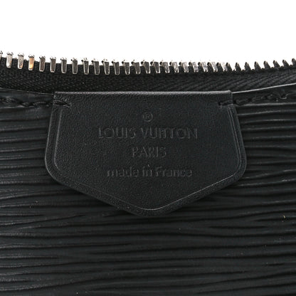 Louis Vuitton Epi Easy Pouch On Strap Black 8 of 13
