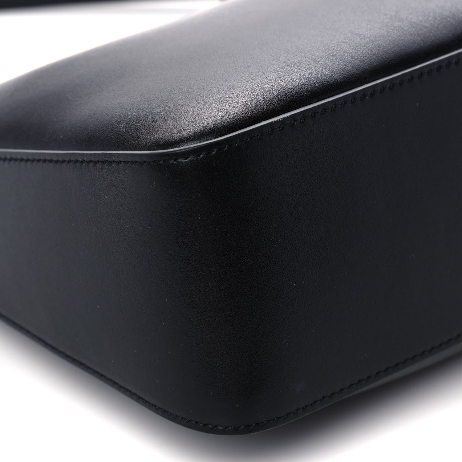 Givenchy Smooth Calfskin Small Moon Cut Out Shoulder Bag Black 10 of 11