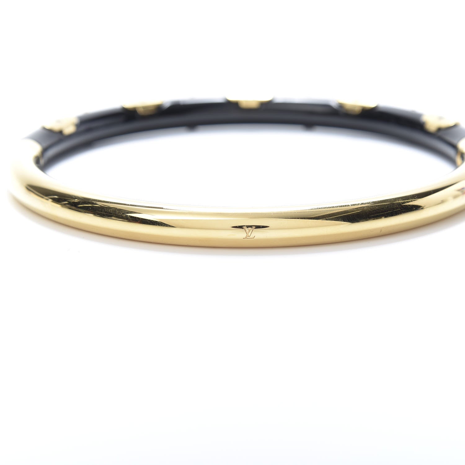 Louis Vuitton Daily Monogram Necklace Black 6 of 7