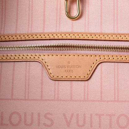 Louis Vuitton Damier Azur Neo Neverfull GM Rose Ballerine 8 of 10