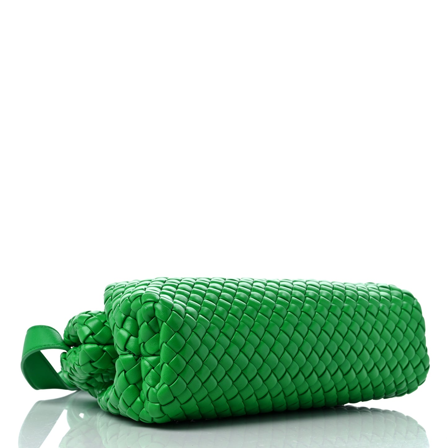 Nappa Intrecciato Small Handle Bag Parakeet