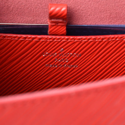 Louis Vuitton Epi Twist Shoulder Bag MM Coquelicot 6 of 11