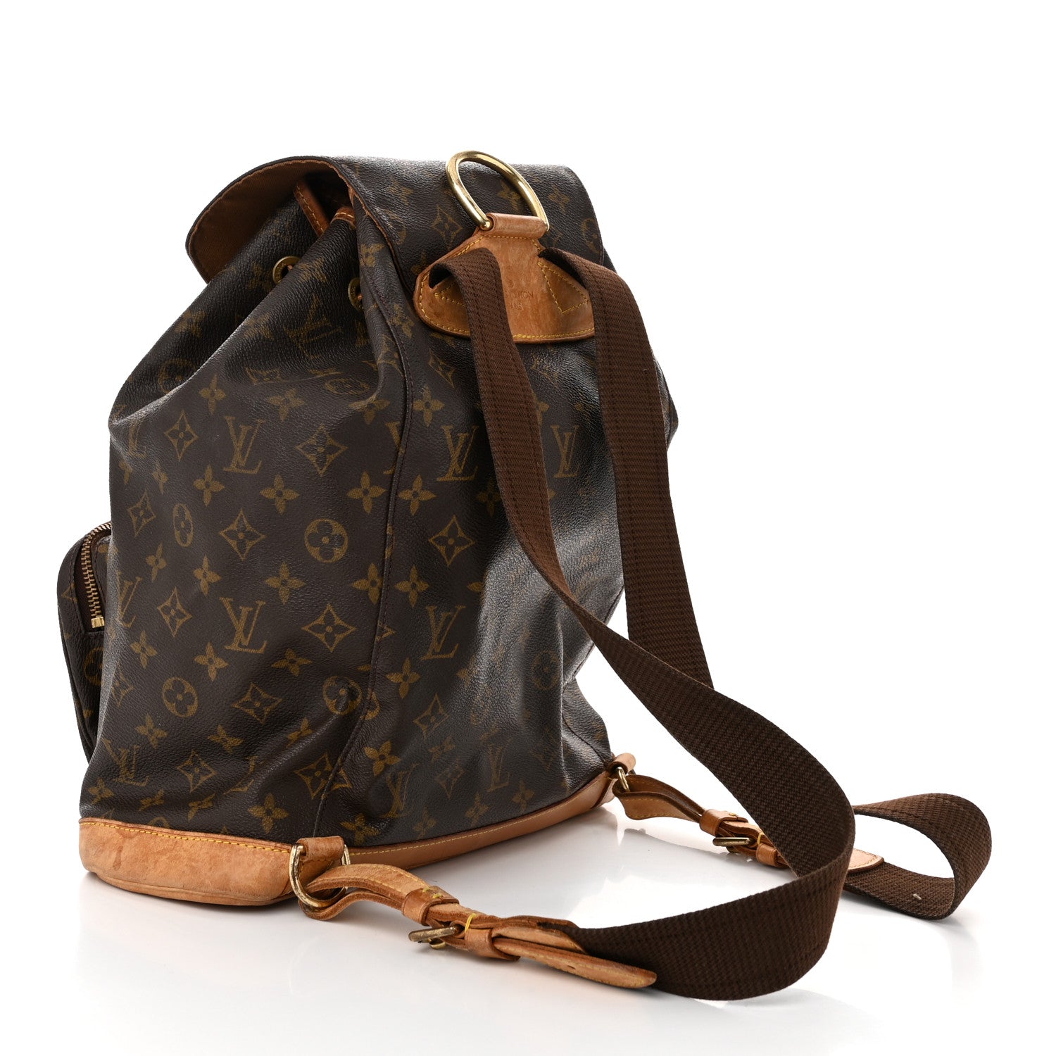 Louis Vuitton Monogram Montsouris GM Backpack 3 of 15