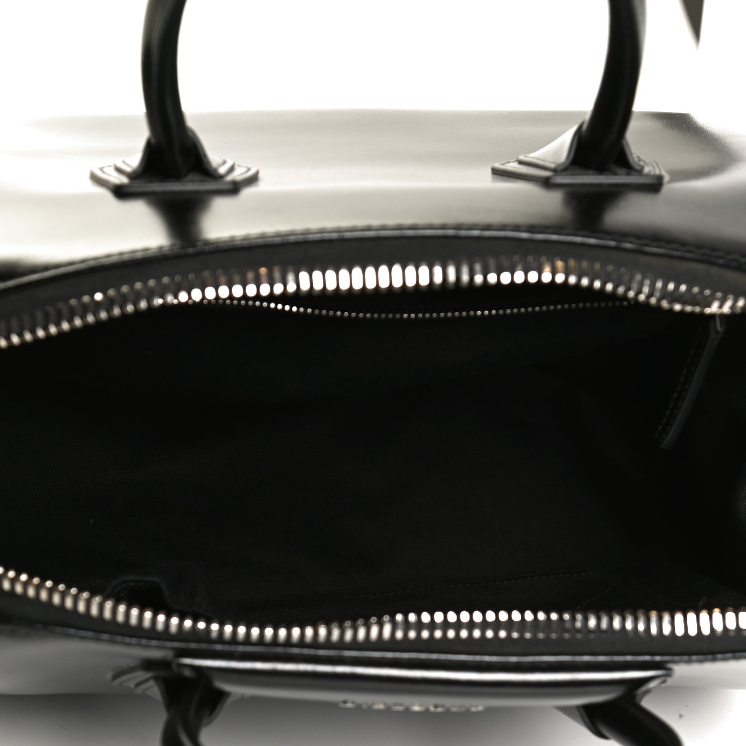 Givenchy Shiny Lord Calfskin Medium Antigona Black 5 of 10