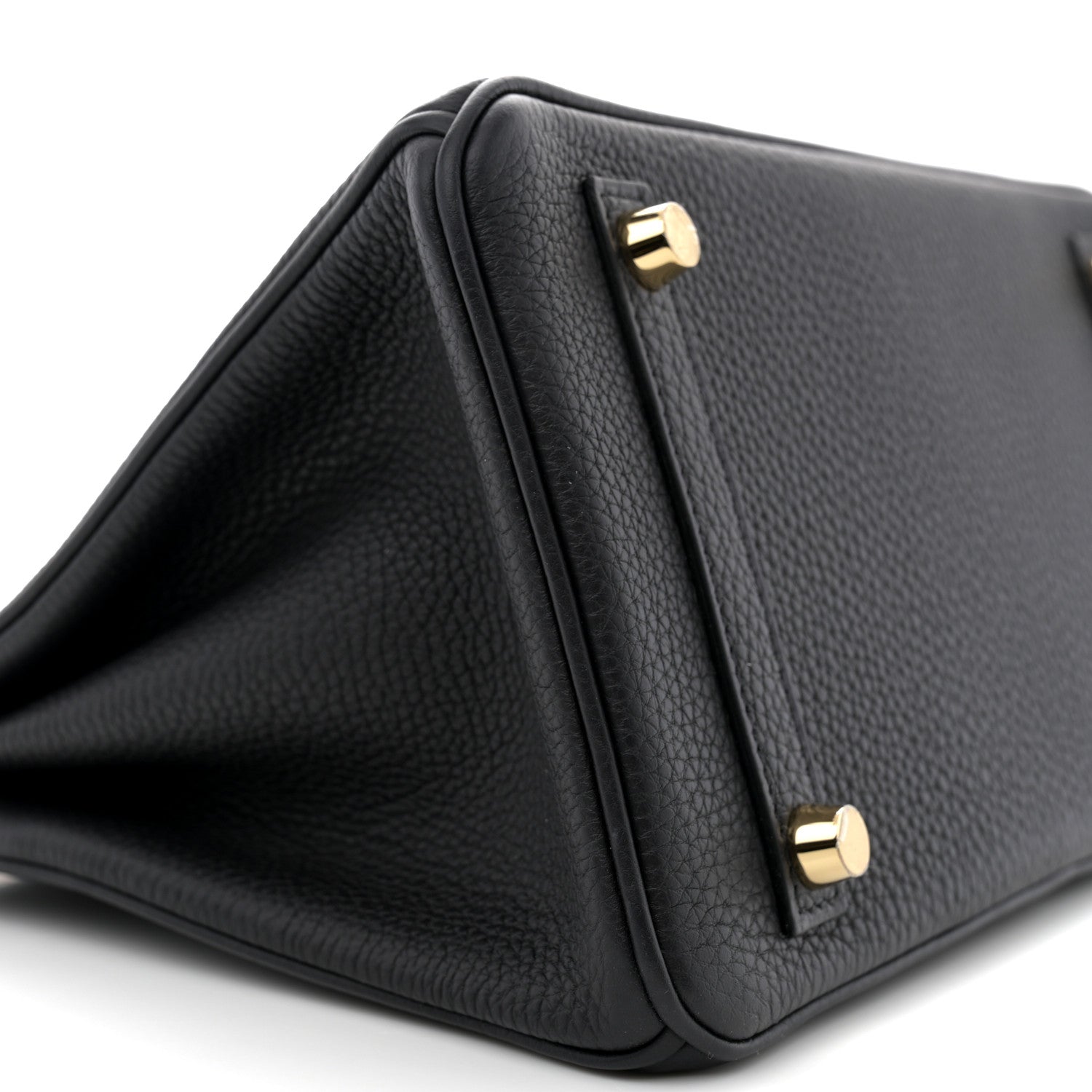 Hermes Togo Matte Alligator Birkin Touch 25 Black 9 of 11