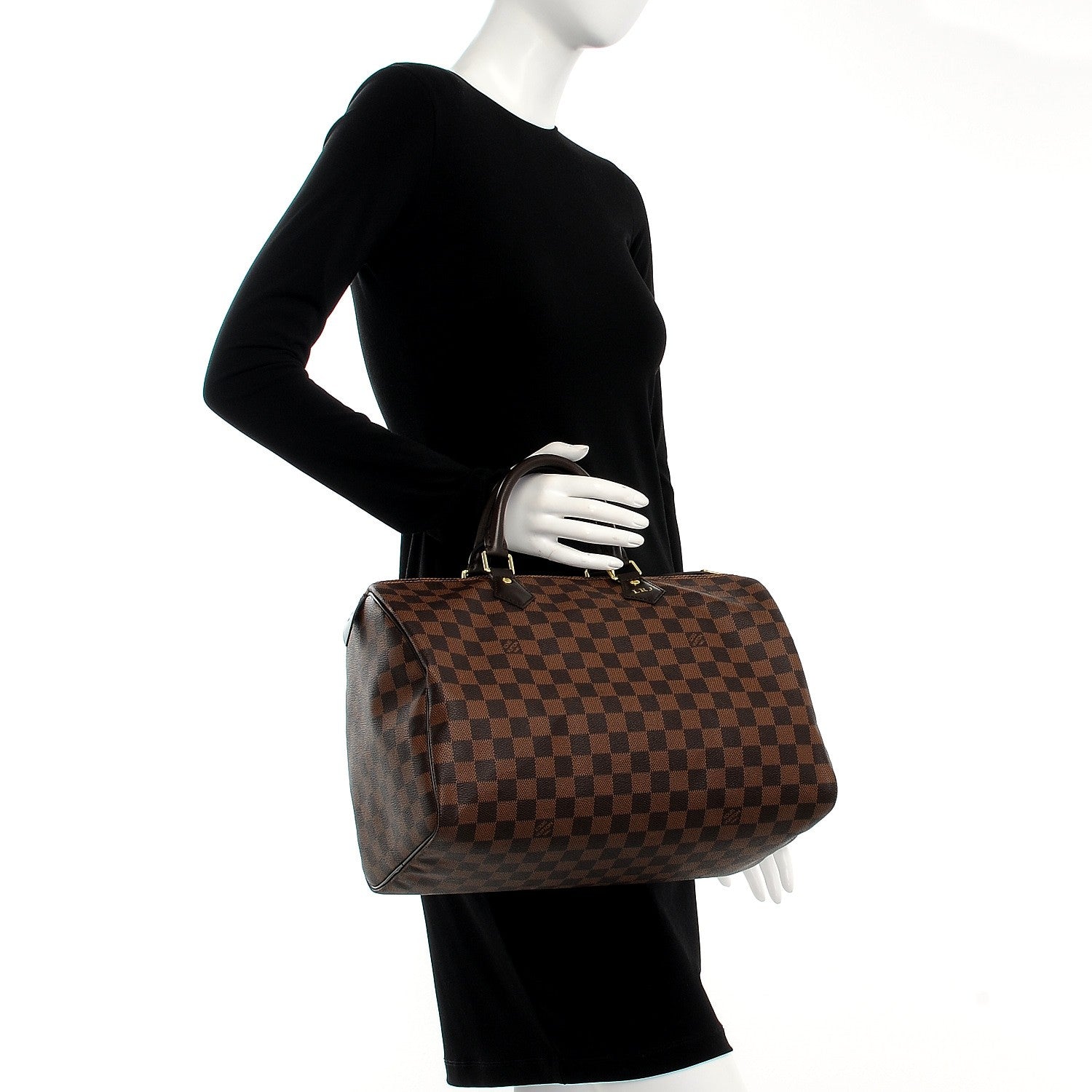 Louis Vuitton Damier Ebene Speedy 35 2 of 11