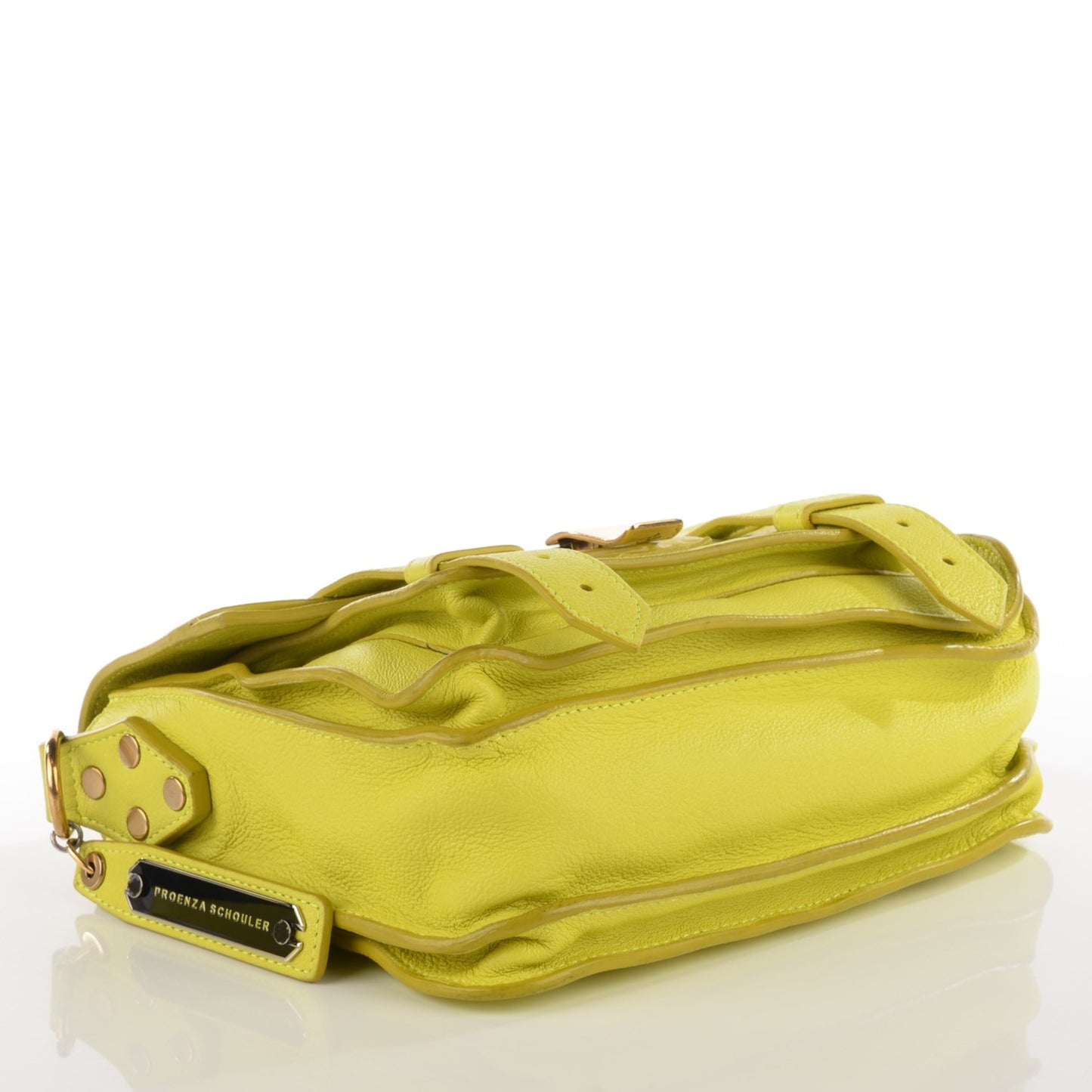 Lambskin PS1 Pouch Messenger Lemon