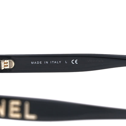 Chanel Acetate Square Sunglasses 5408-A Black 6 of 11