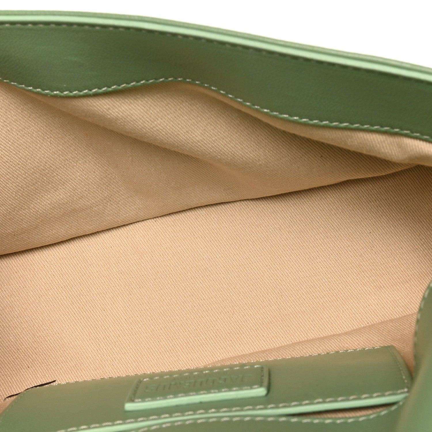 Jacquemus Padded Lambskin Le Bambimou Khaki 5 of 9
