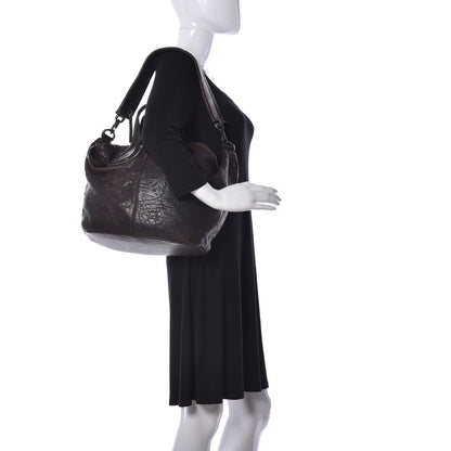 Givenchy Wrinkled Lambskin Medium Nightingale Dark Brown 2 of 9