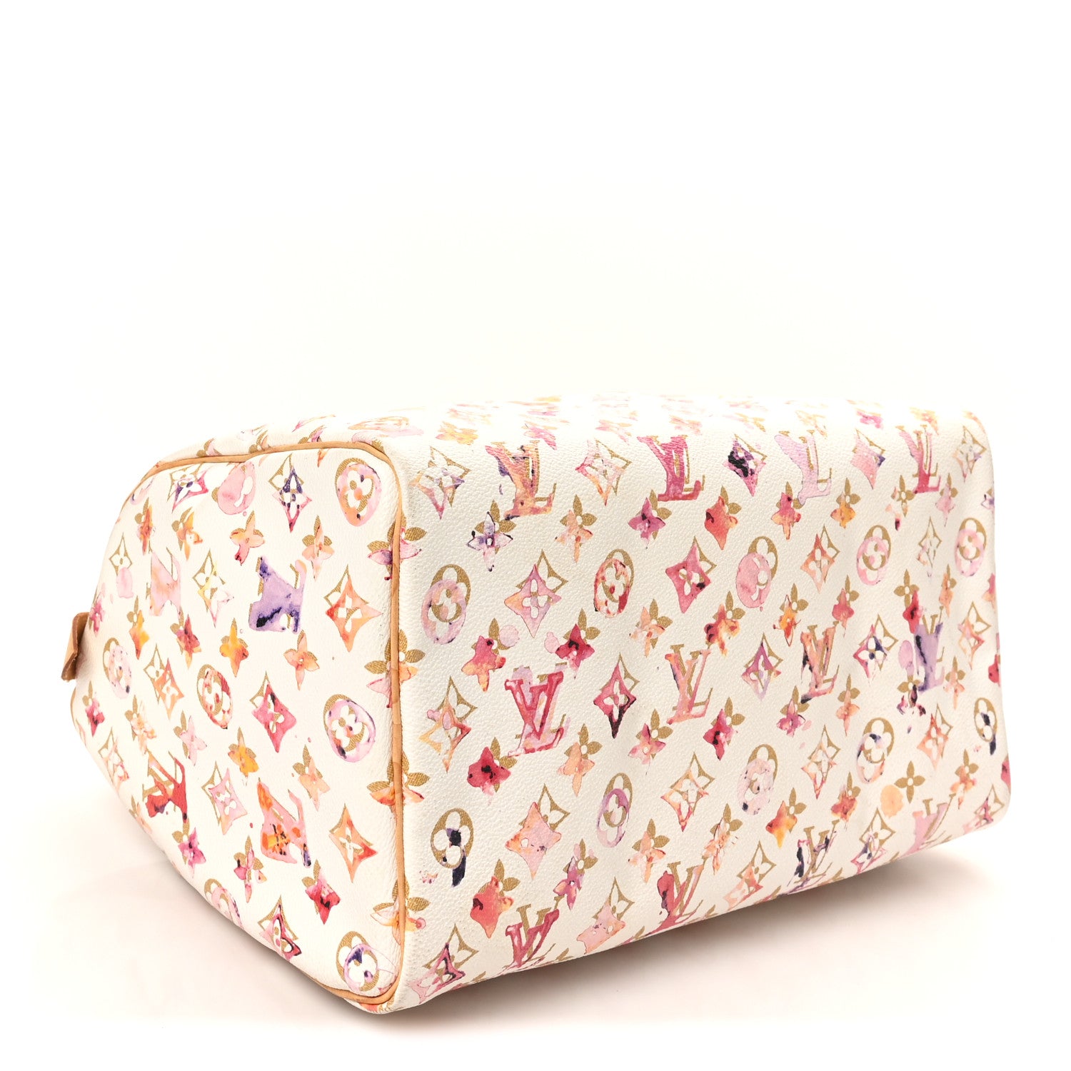 Louis Vuitton Watercolor Aquarelle Speedy 35 White 4 of 9