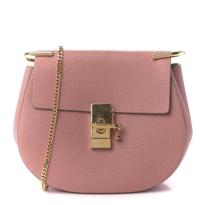 Chloe Grained Lambskin Drew Shoulder Bag Misty Rose 1 of 8