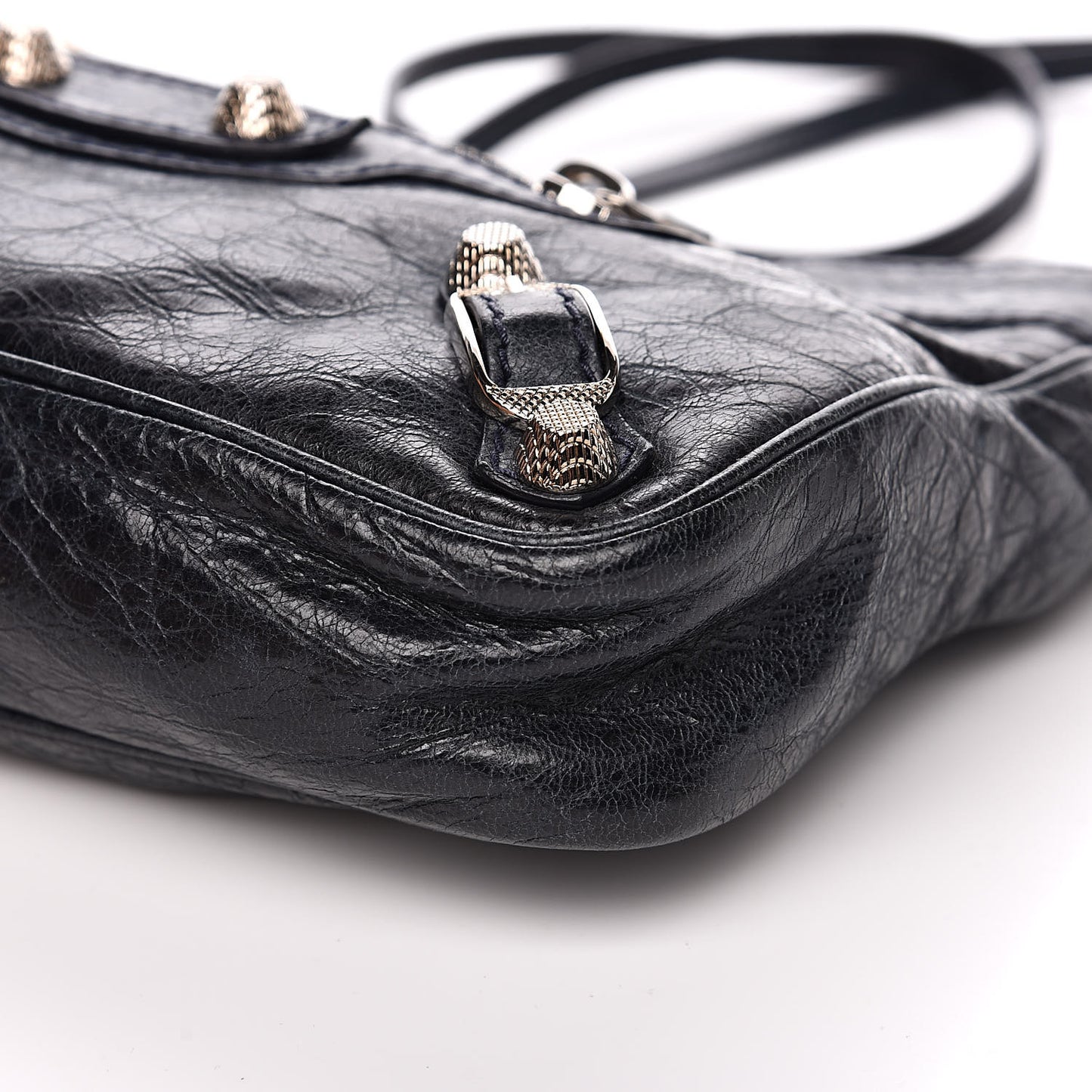 Agneau Giant 12 Silver Hardware Hip Dark Night