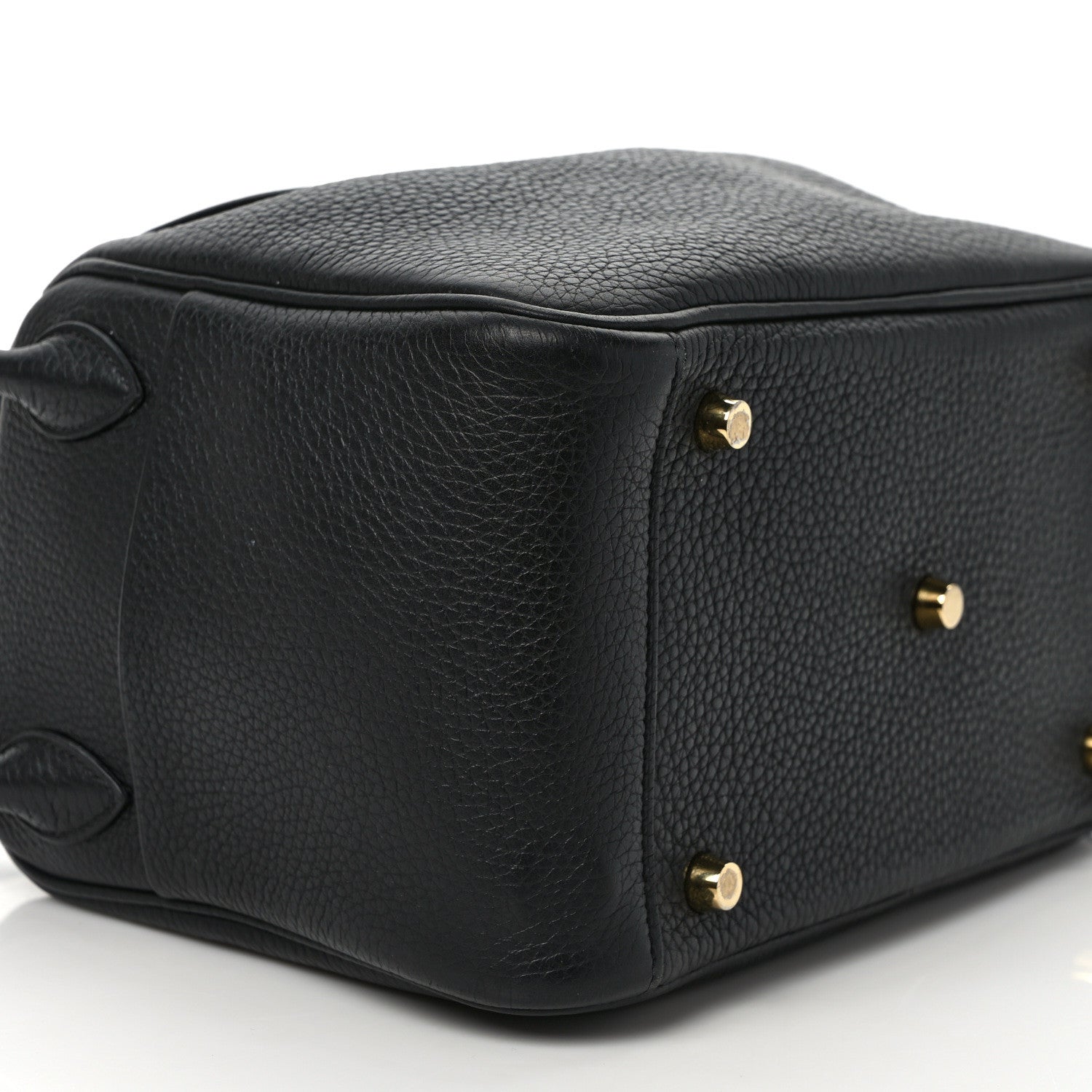 Hermes Taurillon Clemence Lindy 26 Black 7 of 11