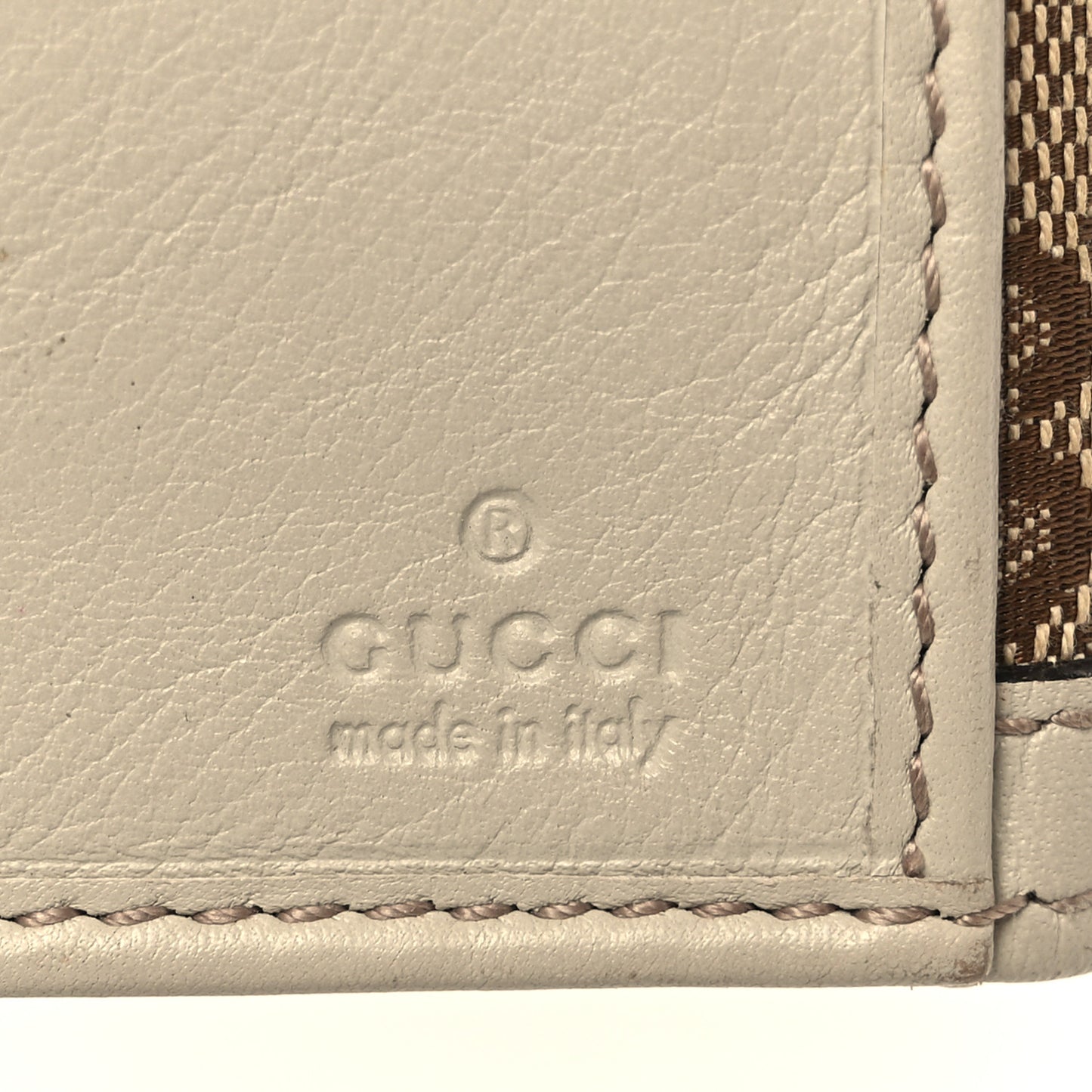 Monogram Margaux Calfskin Sukey Continental Organizer Wallet Beige Ebony Mystic White