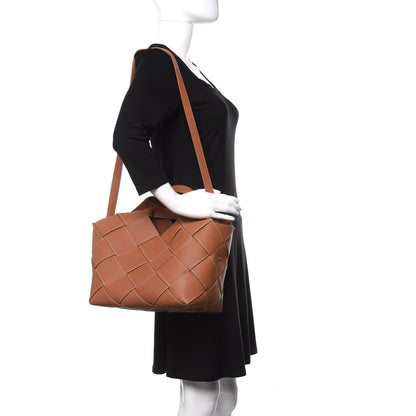Loewe Soft Grained Calfskin Woven Basket Bag Tan 2 of 10