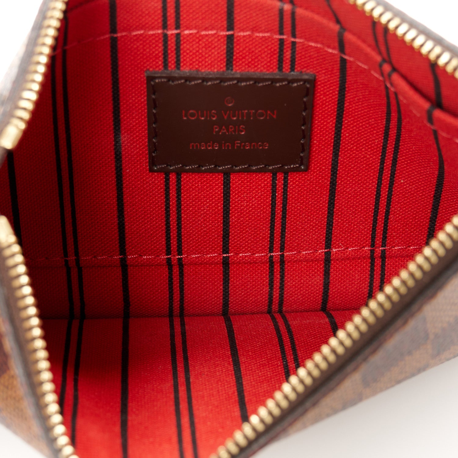 Louis Vuitton Damier Ebene Neverfull PM Pochette 5 of 11