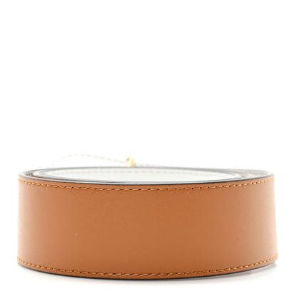 Fendi Vitello Liberty F is Fendi Bi-Color Reversible 80 32 Belt Caramello White 2 of 5