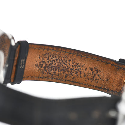 Hermes Stainless Steel Alligator 41.5mm Arceau Automatic Watch Havane 7 of 7