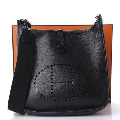 Hermes Epsom Evelyne II PM Black 10 of 10